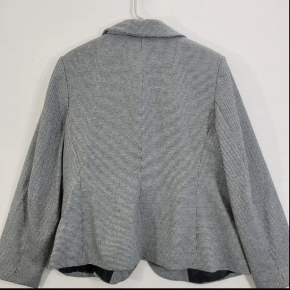 Calvin Klein Micro Houndstooth Jacket Blazer size 18 - Picture 8 of 9